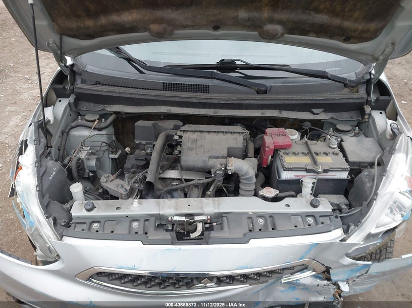 2018 Mitsubishi Mirage Es VIN: ML32A3HJ0JH007217 Lot: 43665873