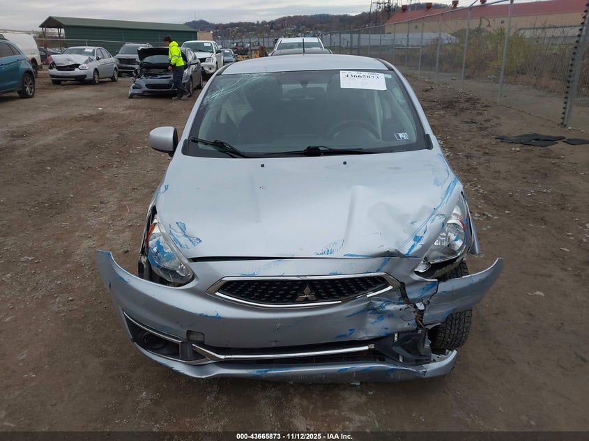 2018 Mitsubishi Mirage Es VIN: ML32A3HJ0JH007217 Lot: 43665873