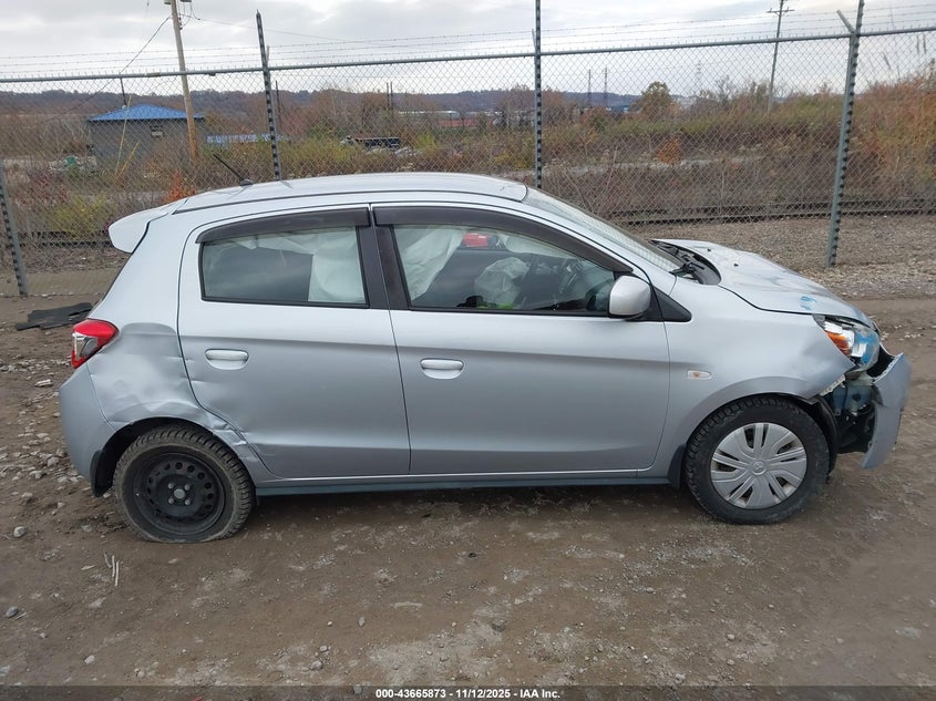 2018 Mitsubishi Mirage Es VIN: ML32A3HJ0JH007217 Lot: 43665873