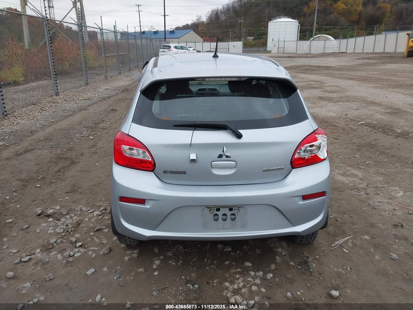 2018 Mitsubishi Mirage Es VIN: ML32A3HJ0JH007217 Lot: 43665873
