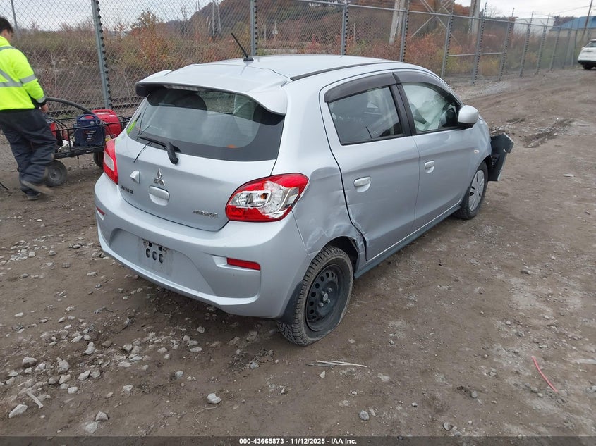 ML32A3HJ0JH007217 2018 MITSUBISHI MIRAGE photo no. 4