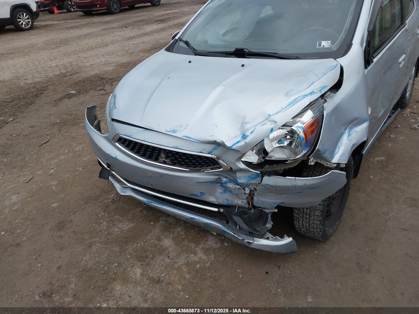 2018 Mitsubishi Mirage Es VIN: ML32A3HJ0JH007217 Lot: 43665873