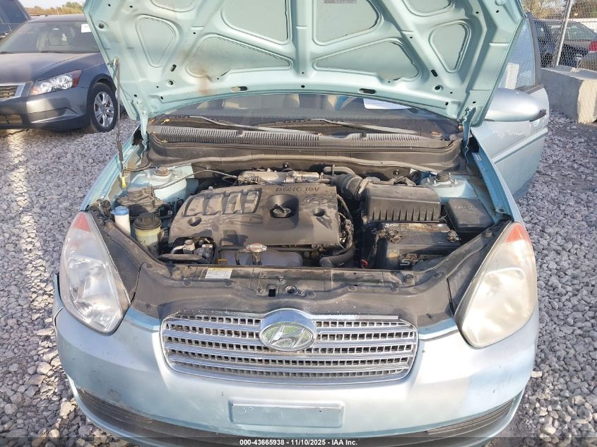 2009 Hyundai Accent Gls VIN: KMHCN46C99U321110 Lot: 43665938