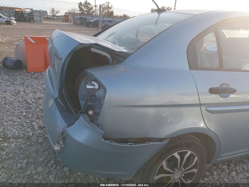 2009 Hyundai Accent Gls VIN: KMHCN46C99U321110 Lot: 43665938