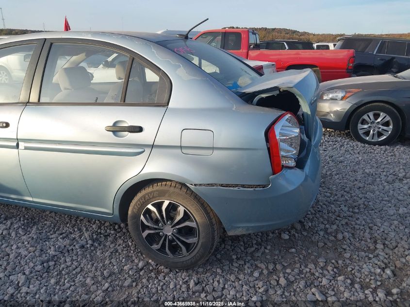 2009 Hyundai Accent Gls VIN: KMHCN46C99U321110 Lot: 43665938