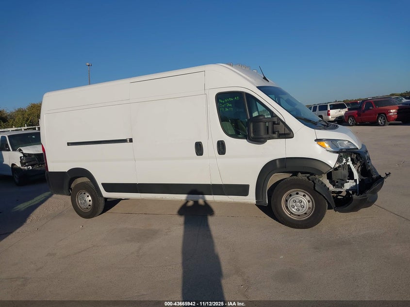 2023 Ram Promaster 2500 High Roof 159 Wb VIN: 3C6LRVDGXPE594127 Lot: 43665942