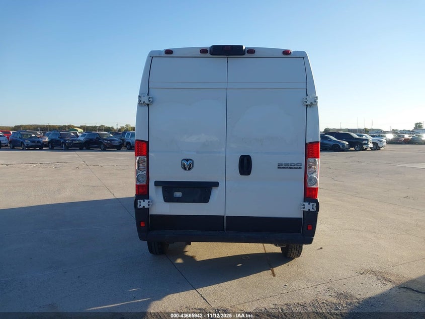 2023 Ram Promaster 2500 High Roof 159 Wb VIN: 3C6LRVDGXPE594127 Lot: 43665942