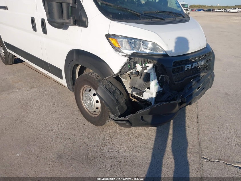 2023 Ram Promaster 2500 High Roof 159 Wb VIN: 3C6LRVDGXPE594127 Lot: 43665942