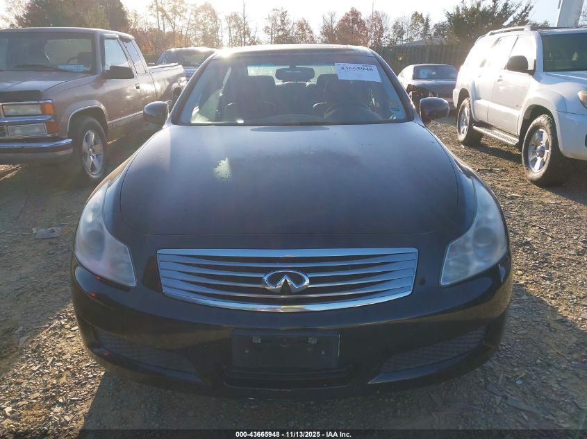 2007 Infiniti G35X VIN: JNKBV61F27M802194 Lot: 43665948