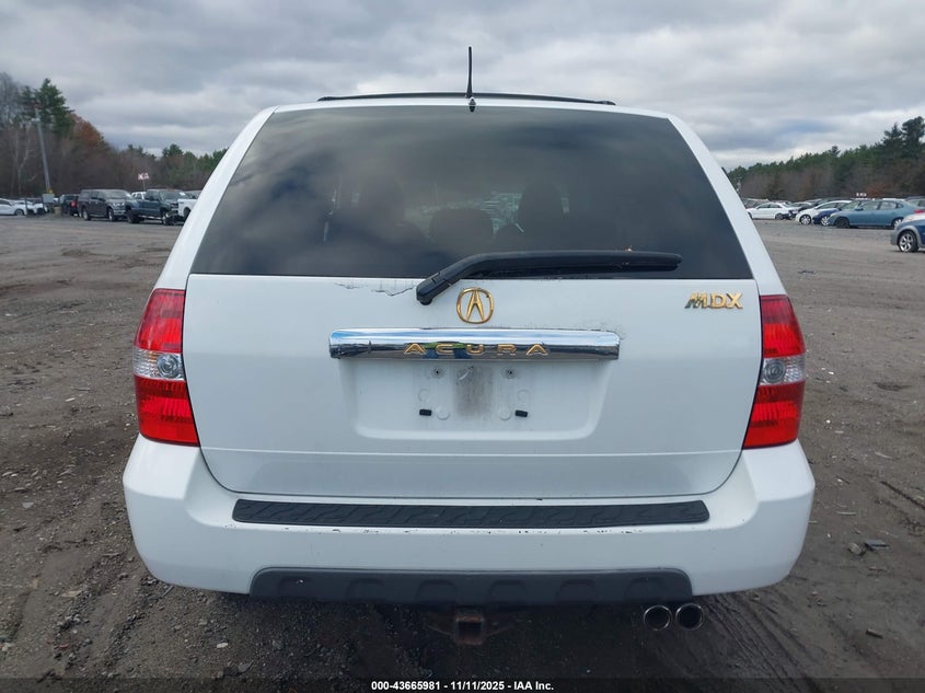 2003 Acura Mdx VIN: 2HNYD18663H506528 Lot: 43665981
