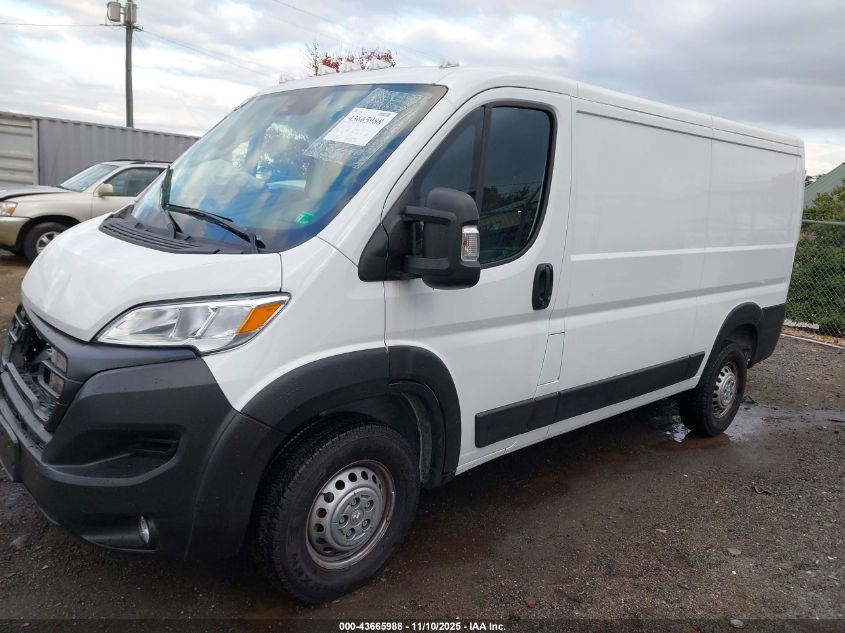 2025 Ram Promaster 1500 Tradesman Low Roof 136 Wb W/Pass Seat VIN: 3C6LRVAG2SE522612 Lot: 43665988