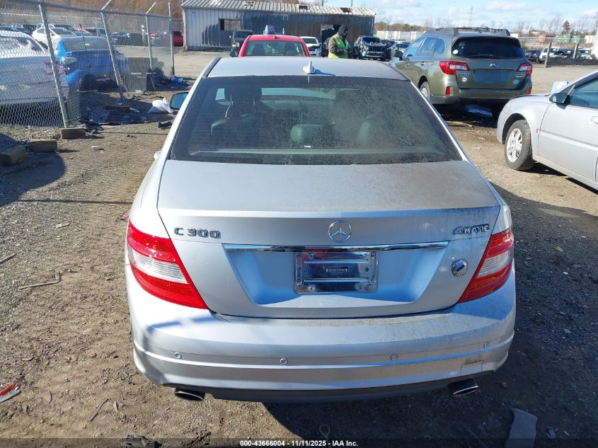 2009 Mercedes-Benz C 300 Luxury 4Matic/Sport 4Matic VIN: WDDGF81X49R068498 Lot: 43666004