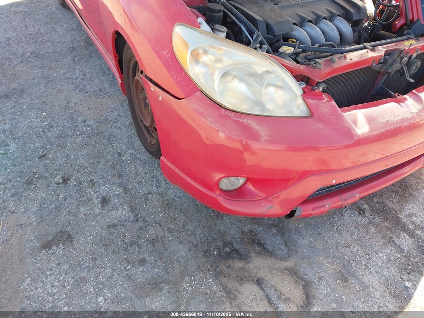 2005 Toyota Matrix Xrs VIN: 2T1KY32EX5C319236 Lot: 43666018