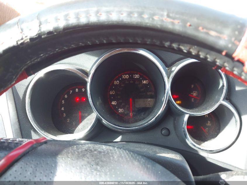 2005 Toyota Matrix Xrs VIN: 2T1KY32EX5C319236 Lot: 43666018