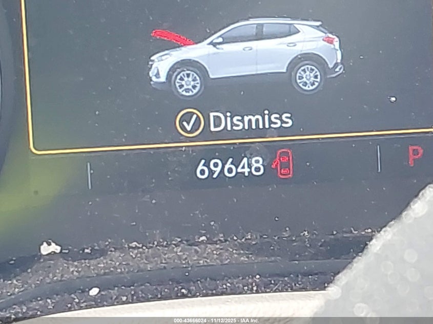 2021 Buick Encore Gx Fwd Select VIN: KL4MMDSL7MB081961 Lot: 43666024