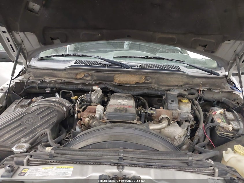 2007 Dodge Ram 2500 Slt/Trx4 Off Road/Sport/Power Wagon VIN: 1D7KS28A97J593458 Lot: 43666036