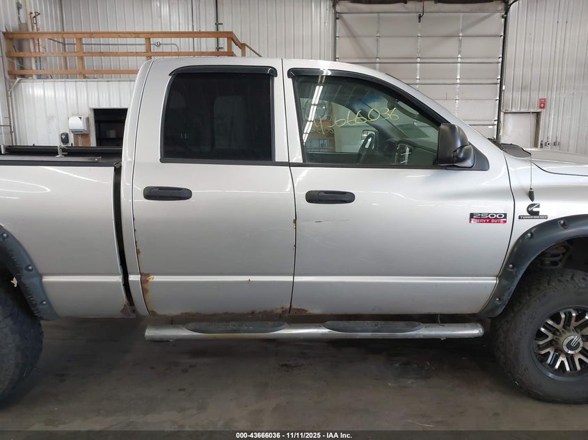 2007 Dodge Ram 2500 Slt/Trx4 Off Road/Sport/Power Wagon VIN: 1D7KS28A97J593458 Lot: 43666036