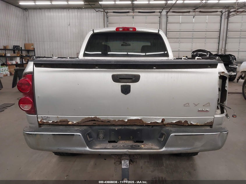 2007 Dodge Ram 2500 Slt/Trx4 Off Road/Sport/Power Wagon VIN: 1D7KS28A97J593458 Lot: 43666036