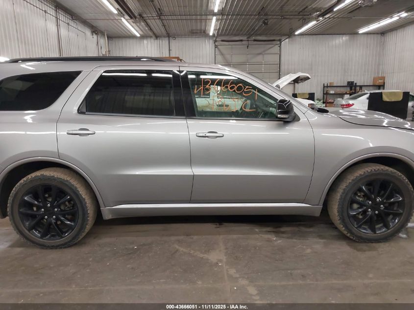2018 Dodge Durango Gt Awd VIN: 1C4RDJDG6JC415851 Lot: 43666051