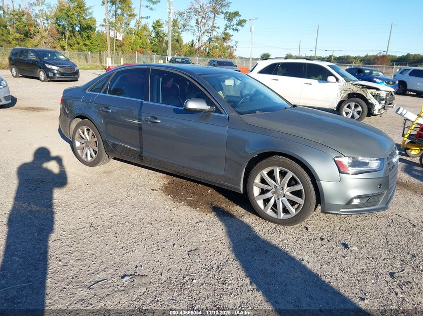 2013 AUDI A4 2.0T PREMIUM - WAUAFAFL4DN049444