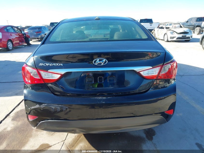2014 HYUNDAI SONATA GLS 5NPEB4AC9EH916461