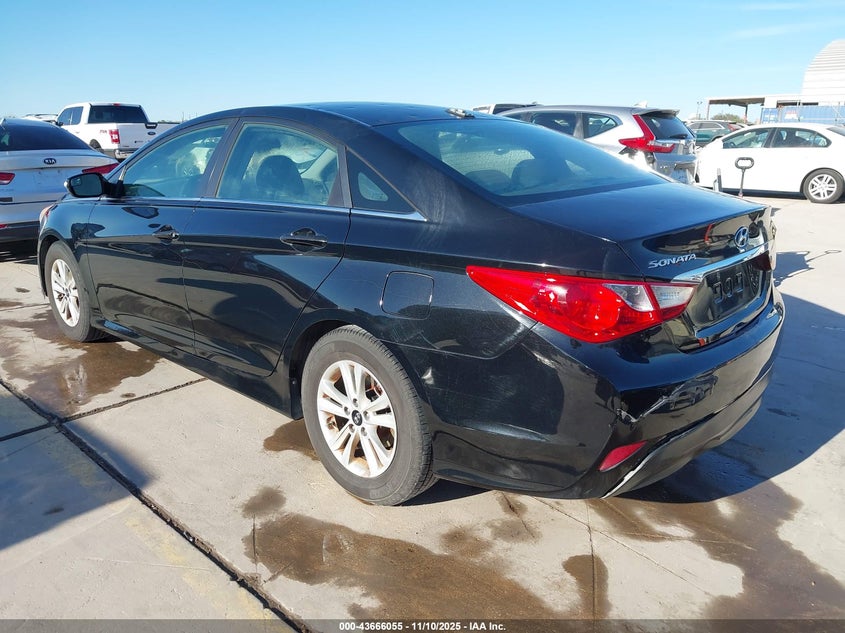 2014 HYUNDAI SONATA GLS 5NPEB4AC9EH916461