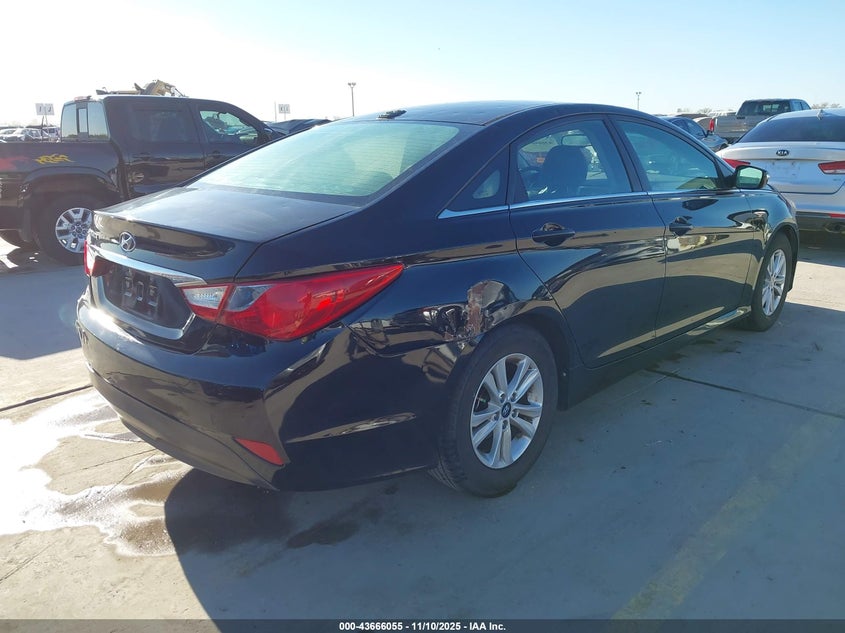 2014 HYUNDAI SONATA GLS 5NPEB4AC9EH916461