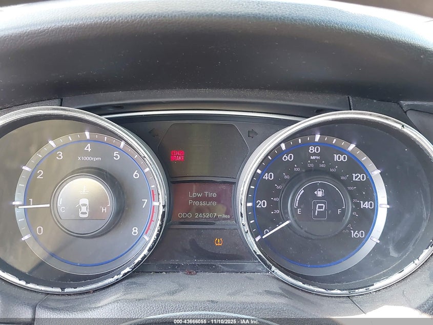 2014 HYUNDAI SONATA GLS 5NPEB4AC9EH916461