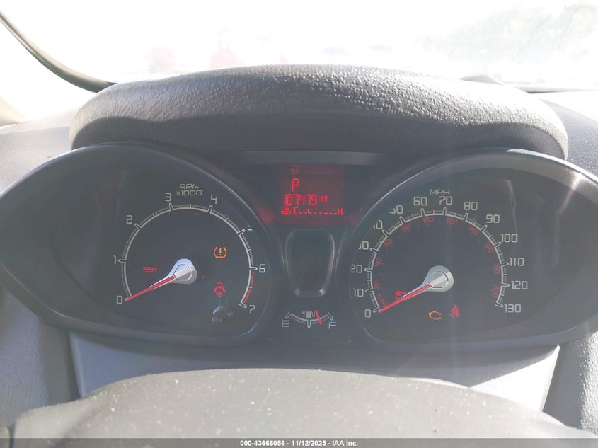 2013 Ford Fiesta S VIN: 3FADP4AJ1DM177175 Lot: 43666056