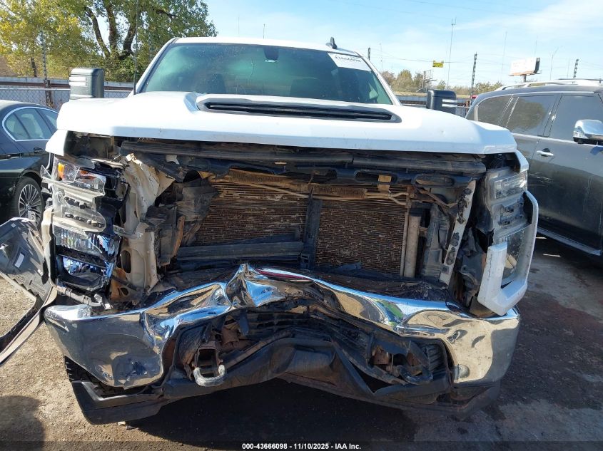 2021 Chevrolet Silverado 2500Hd 4Wd Standard Bed Wt VIN: 1GC4YLE70MF250763 Lot: 43666098