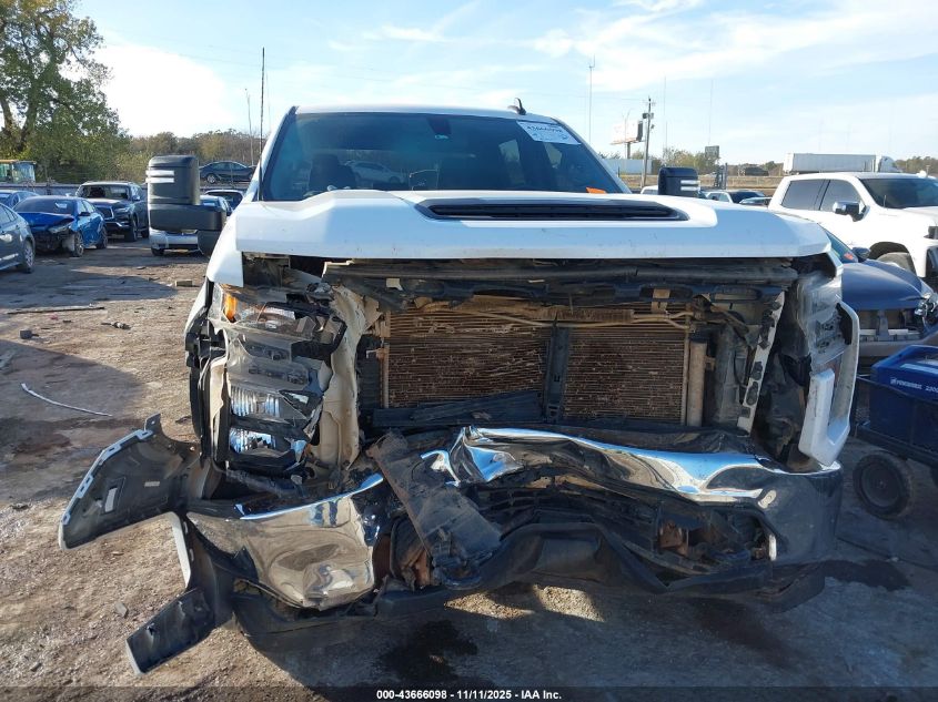 2021 Chevrolet Silverado 2500Hd 4Wd Standard Bed Wt VIN: 1GC4YLE70MF250763 Lot: 43666098