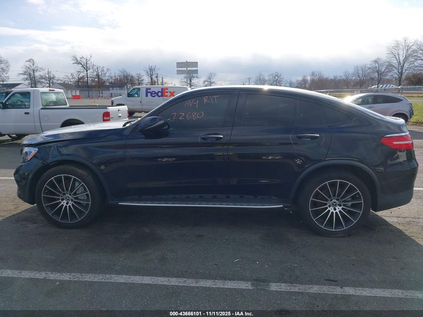 2019 Mercedes-Benz Glc 300 Coupe 4Matic VIN: WDC0J4KBXKF636597 Lot: 43666101