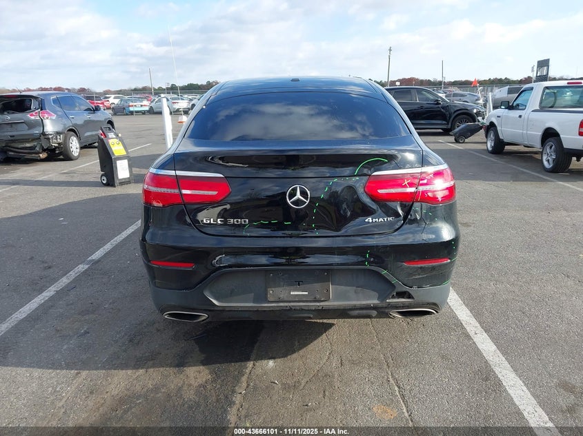 2019 Mercedes-Benz Glc 300 Coupe 4Matic VIN: WDC0J4KBXKF636597 Lot: 43666101