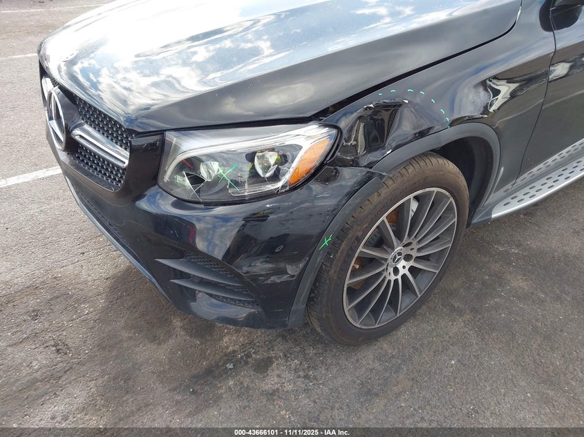 2019 Mercedes-Benz Glc 300 Coupe 4Matic VIN: WDC0J4KBXKF636597 Lot: 43666101