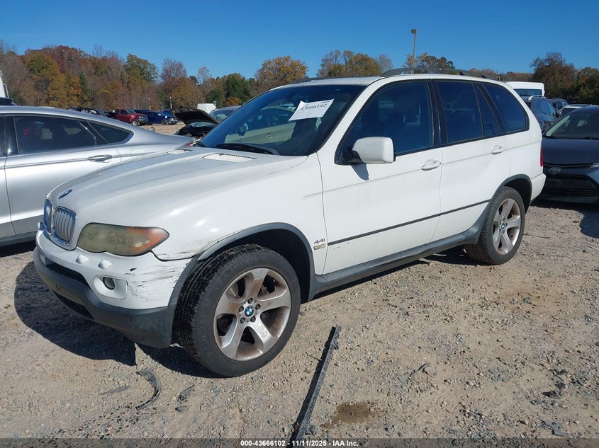 2005 BMW X5 4.4I VIN: 5UXFB53595LV17908 Lot: 43666102