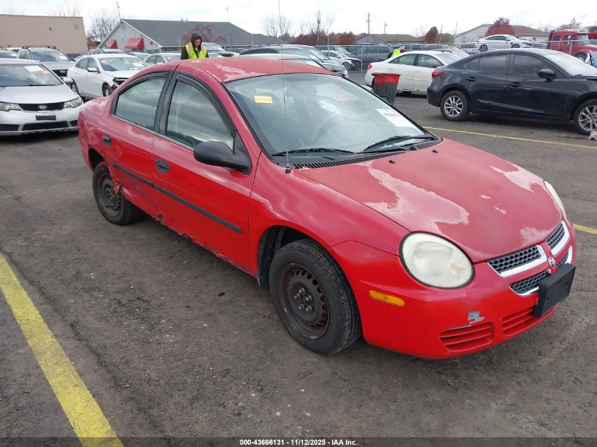 1B3ES26C05D131539 DODGE NEON Photo 1