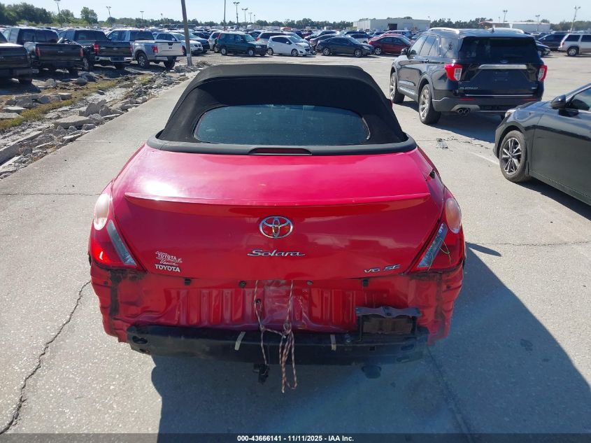 2006 Toyota Camry Solara Se VIN: 4T1FA38P56U105401 Lot: 43666141