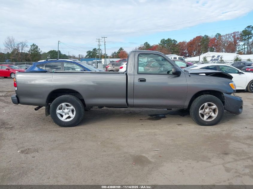 2003 Toyota Tundra VIN: 5TBJN32183S393902 Lot: 43666169