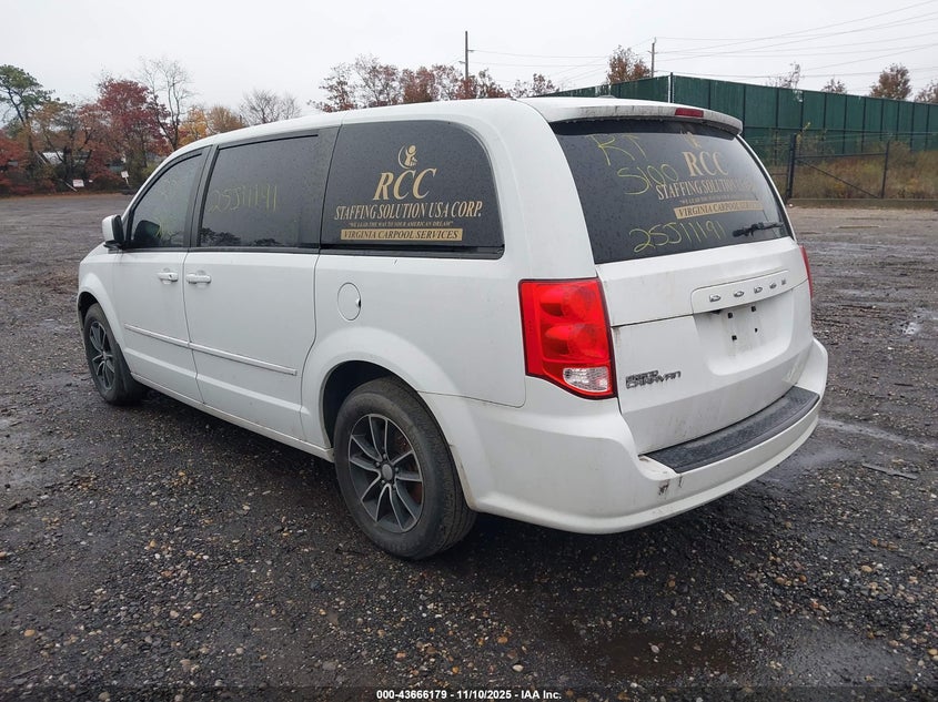 2017 DODGE GRAND CARAVAN SE PLUS - 2C4RDGBGXHR602114