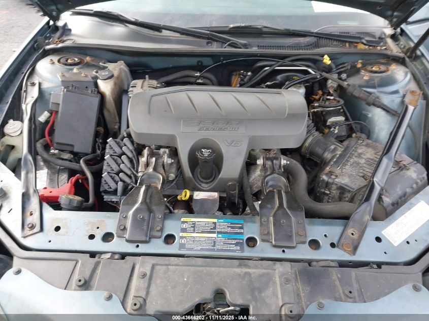 2006 Pontiac Grand Prix VIN: 2G2WP582461254448 Lot: 43666202