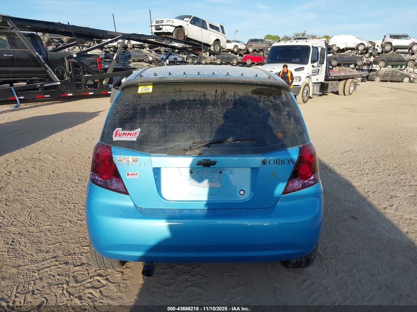 2006 Chevrolet Aveo Lt VIN: KL1TG66606B645548 Lot: 43666216