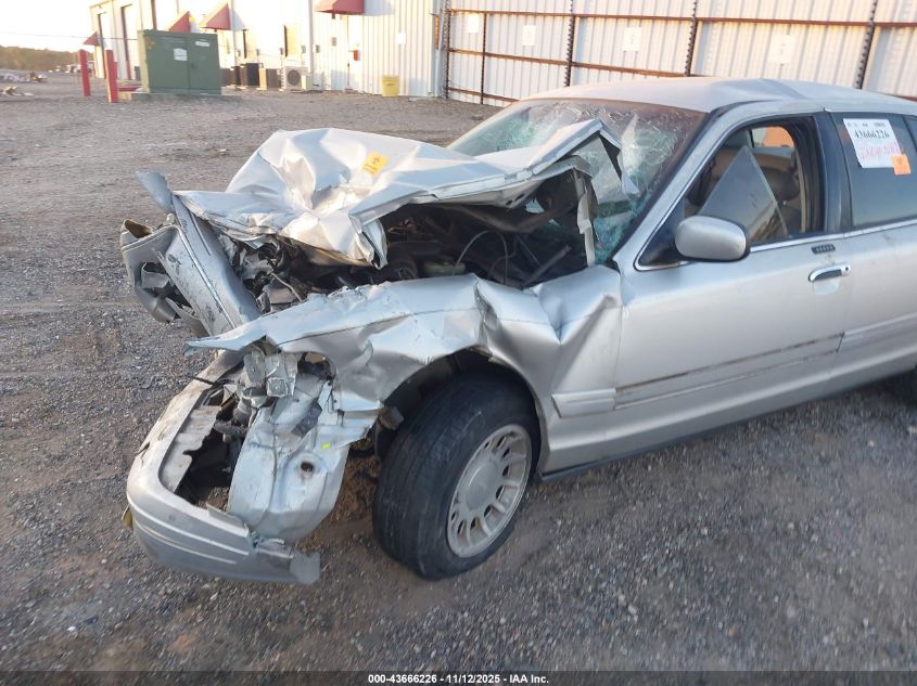 2001 Ford Crown Victoria Lx VIN: 2FAFP74W91X201269 Lot: 43666226