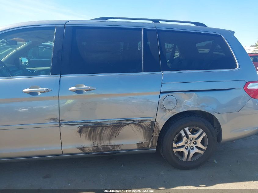 2006 Honda Odyssey Ex-L VIN: 5FNRL38686B099931 Lot: 43666237