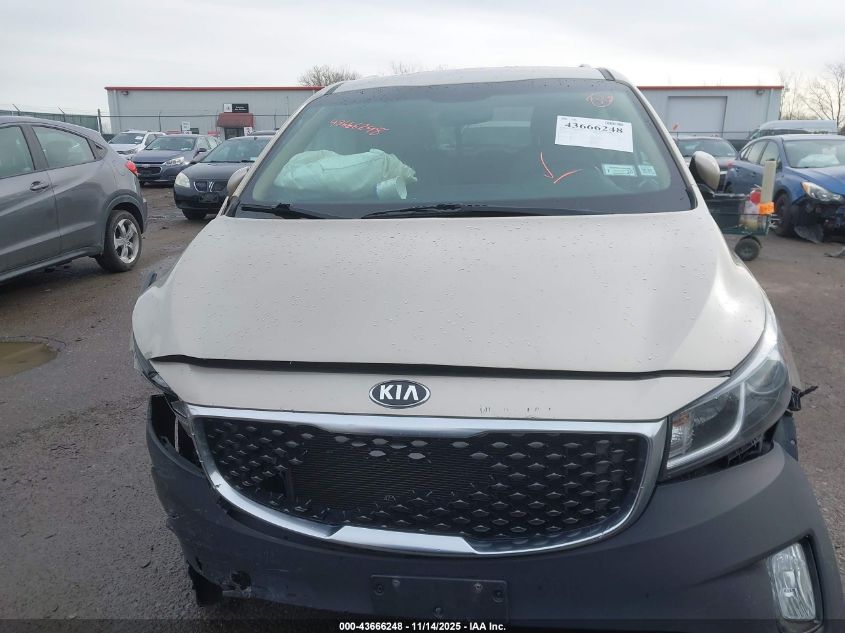 2015 Kia Sedona Sx VIN: KNDMC5C13F6052819 Lot: 43666248