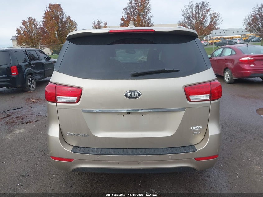 2015 Kia Sedona Sx VIN: KNDMC5C13F6052819 Lot: 43666248