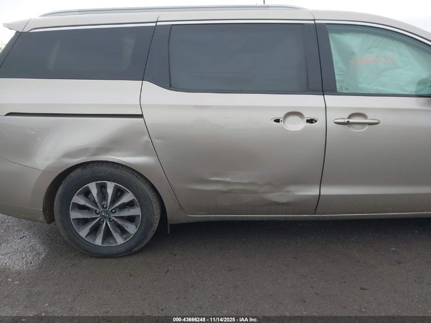 2015 Kia Sedona Sx VIN: KNDMC5C13F6052819 Lot: 43666248