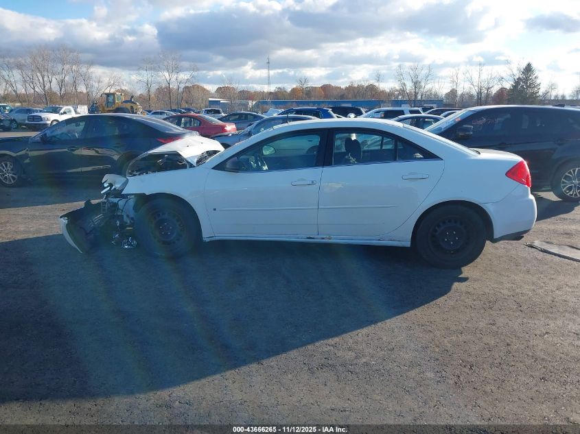 2008 Pontiac G6 Value Leader VIN: 1G2ZF57B884175938 Lot: 43666265
