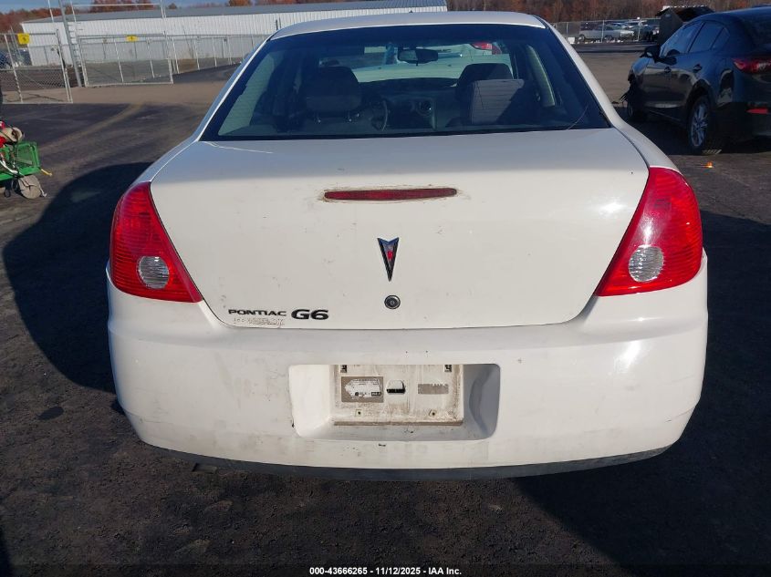 2008 Pontiac G6 Value Leader VIN: 1G2ZF57B884175938 Lot: 43666265