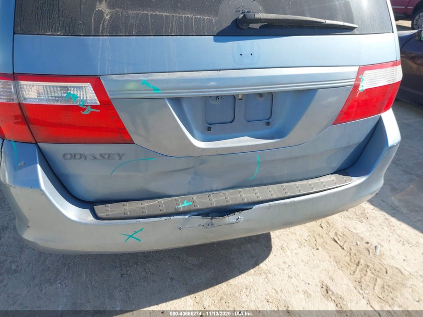 2006 Honda Odyssey Ex-L VIN: 5FNRL38606B069628 Lot: 43666274