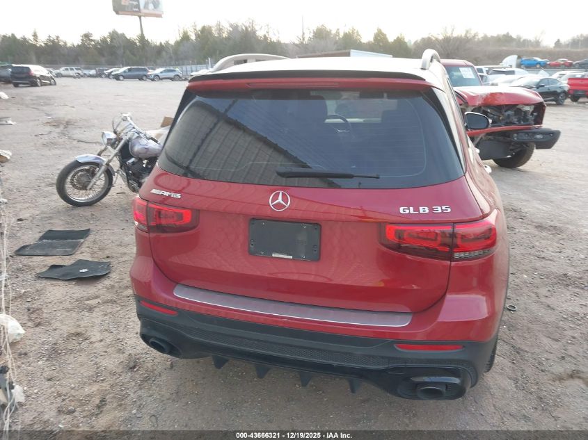 2022 Mercedes-Benz Amg Glb 35 4Matic VIN: W1N4M5BB1NW180619 Lot: 43666321